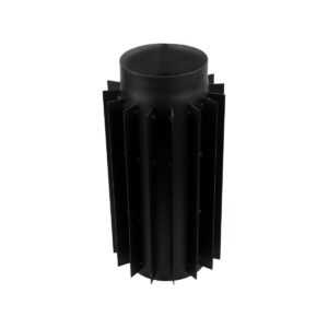RADIATOR CZARNY FI 160 MM, GR. 2 MM