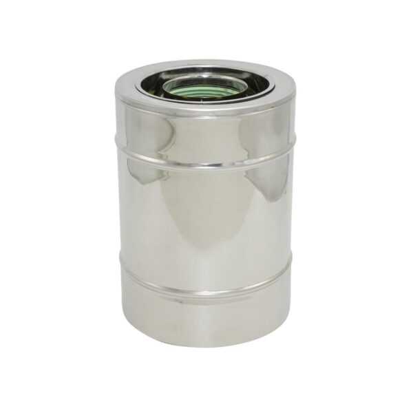 RURA KOMINOWA TURBO 250 MM KWASOODPORNA DWUŚCIENNA IZOLOWANA FI 60/100/160 MM