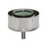ODSKRAPLACZ TURBO KWASOODPORNY JEDNOŚCIENNY IZOLOWANY FI 80/125 MM - 1