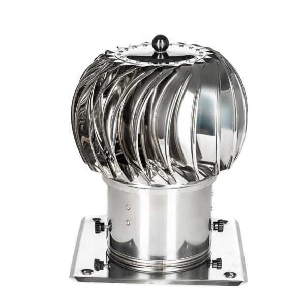 NASADA OBROTOWA KULISTA FI 150 MM KWASOODPORNA - Z PODSTAWĄ