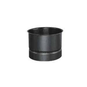 WKŁADKA JEDNOŚCIENNA CZARNA FI 150 MM, GR. 0,8 MM