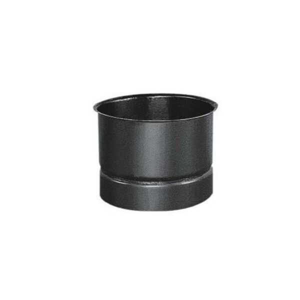 WKŁADKA JEDNOŚCIENNA CZARNA FI 150 MM, GR. 0,8 MM