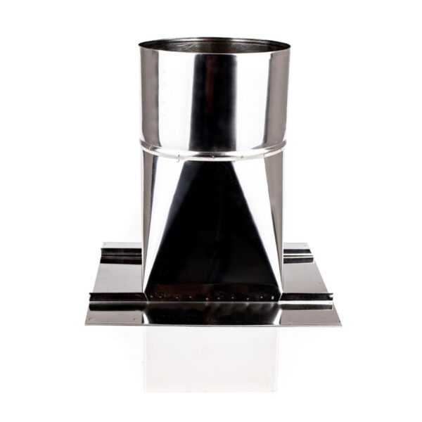 NASADA OBROTOWA KULISTA FI 200 MM KWASOODPORNA - Z PRZEJŚCIEM 140x250 MM