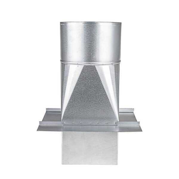 NASADA OBROTOWA KULISTA FI 200 MM ALUMINIOWA - Z PRZEJŚCIEM 140x250 MM