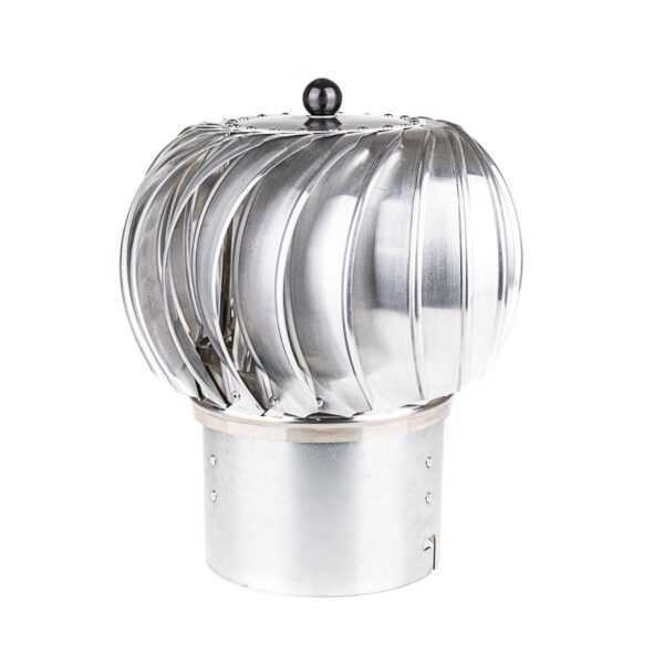 NASADA OBROTOWA KULISTA FI 200 MM ALUMINIOWA - Z PRZEJŚCIEM 140x250 MM