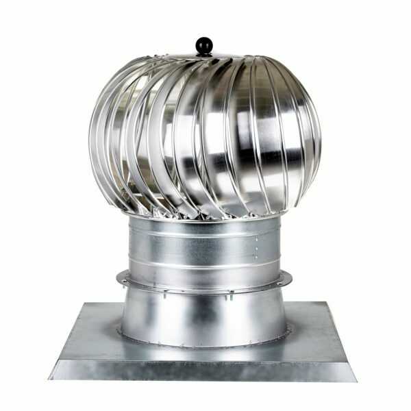 NASADA OBROTOWA KULISTA FI 400 MM ALUMINIOWA - Z PODSTAWĄ (Z FLANSZĄ)