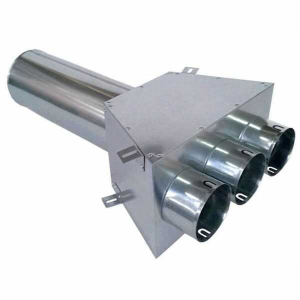 SKRZYNKA ROZPRĘŻNA TRZY-KRÓĆCOWA PRZELOTOWA 3x75/125