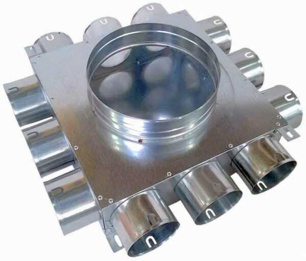 ROZDZIELACZ JEDNORZĘDOWY DWUNASTO-KRÓĆCOWY 12x75/160 (KWADRAT)