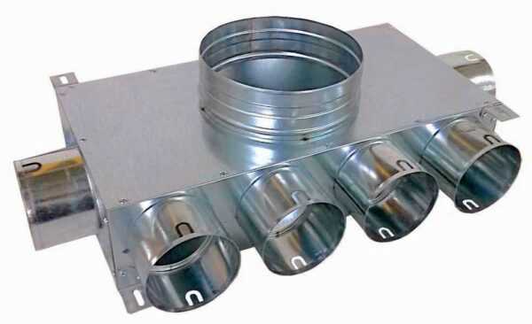 ROZDZIELACZ JEDNORZĘDOWY SZEŚCIO-KRÓĆCOWY 6x75/160