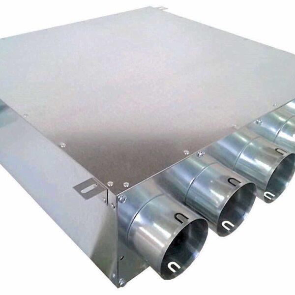 ROZDZIELACZ JEDNORZĘDOWY PRZELOTOWY SIEDMIO-KRÓĆCOWY 7x75/125 (Z PANELEM PRZESTAWNYM)