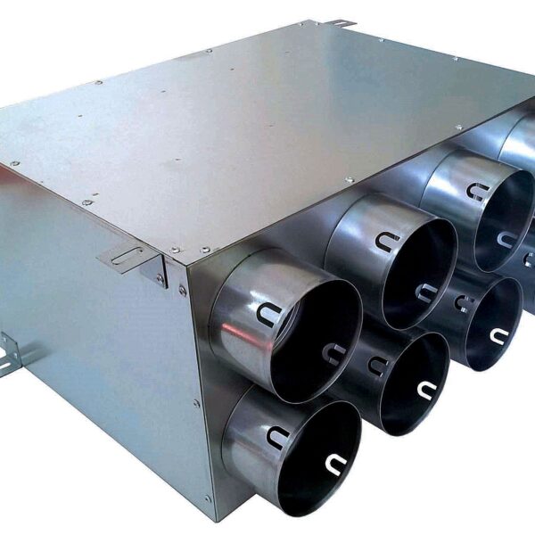 ROZDZIELACZ DWURZĘDOWY OŚMIO-KRÓĆCOWY 8x75/160