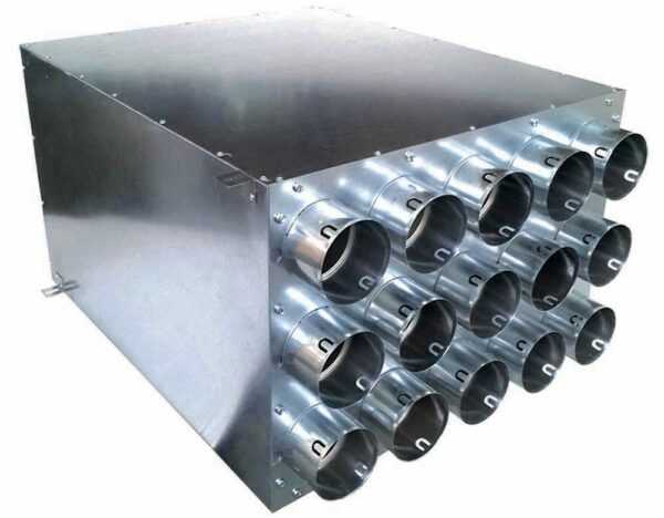 ROZDZIELACZ RZĘDOWY PIĘTNASTO-KRÓĆCOWY 15x75/200 (Z PANELEM PRZESTAWNYM)