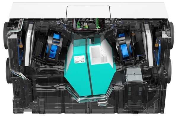 CENTRALA WENTYLACYJNA - REKUPERATOR THESSLA GREEN AirPack4 300h Enthalpy