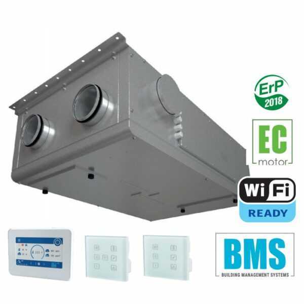 CENTRALA WENTYLACYJNA - REKUPERATOR VENTS VUTR 250 PE EC A21