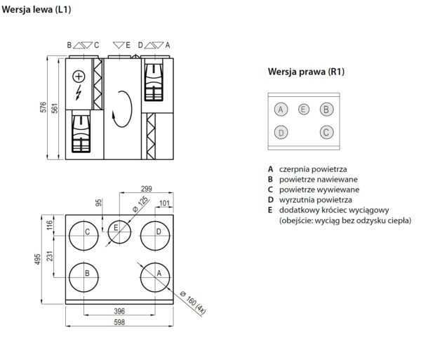 REKUPERATOR KOMFOVENT DOMEKT R 400 V II GENERACJA