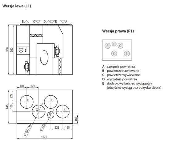 REKUPERATOR KOMFOVENT DOMEKT R 700 V II GENERACJA