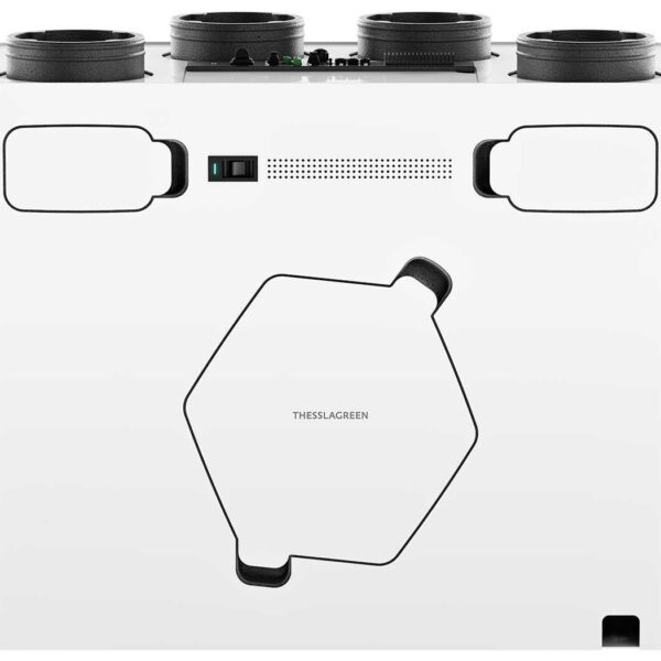 CENTRALA WENTYLACYJNA - REKUPERATOR THESSLA GREEN AirPack4 500v Enthalpy