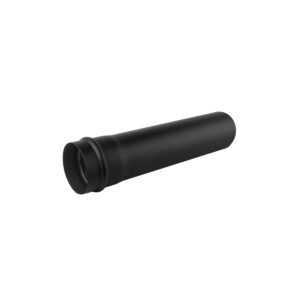 RURA KOMINOWA 250 MM CZARNA FI 80 MM Z USZCZELKĄ  - PELLET