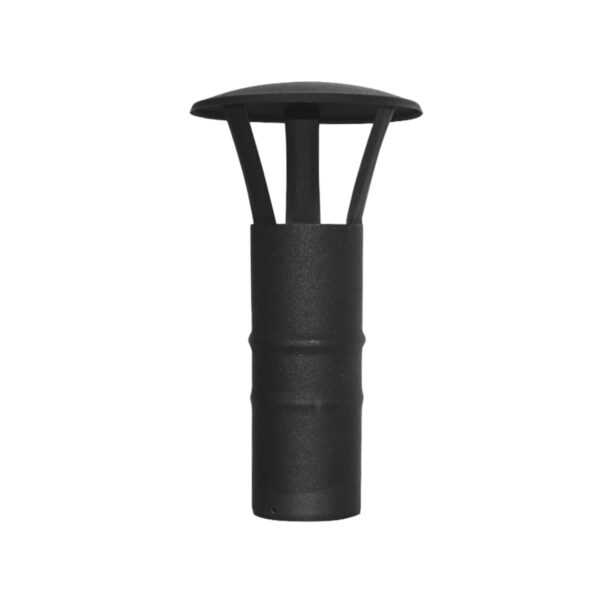 DASZEK CZARNY FI 80 MM Z USZCZELKĄ - PELLET