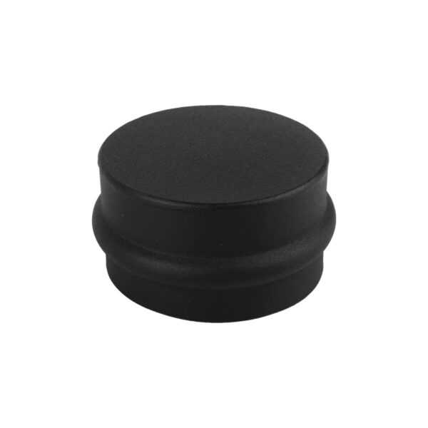 MISKA / ZAŚLEPKA CZARNA FI 80 MM Z USZCZELKĄ - PELLET