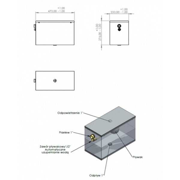 NACZYNIE WYRÓWNAWCZE 25 L