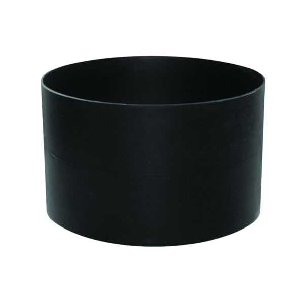 ZŁĄCZKA MUFOWA CZARNA FI 180, GR. 2 MM