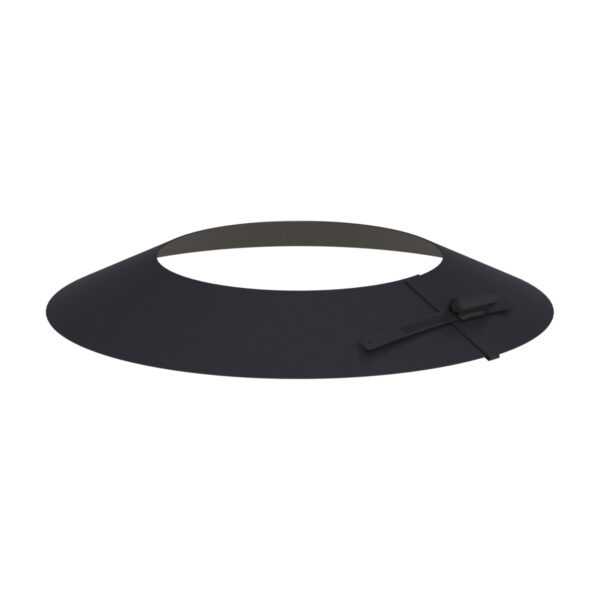 OKAPNIK / MASKOWNICA CZARNA BLACK DESIGN FI 130/180 MM