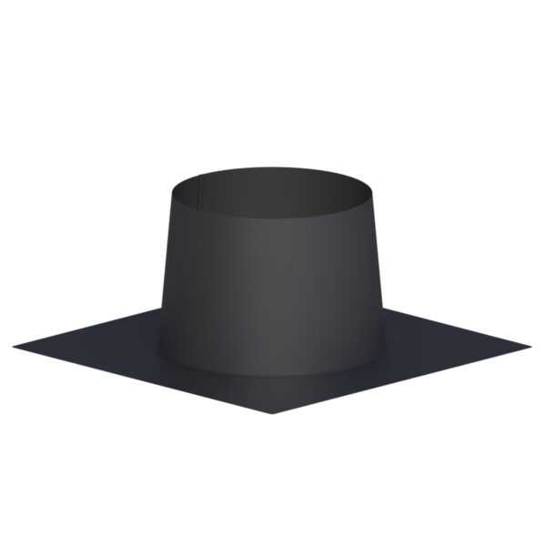 PRZEJŚCIE DACHOWE 0-5° CZARNE DO RUR IZOLOWANYCH BLACK DESIGN FI 130/180 MM