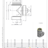 WYCZYSTKA KOMINOWA Z ZAŚLEPKĄ IZOLOWANA DW ECO 304 – GAZ, OLEJ – FI 180/230 MM - 2