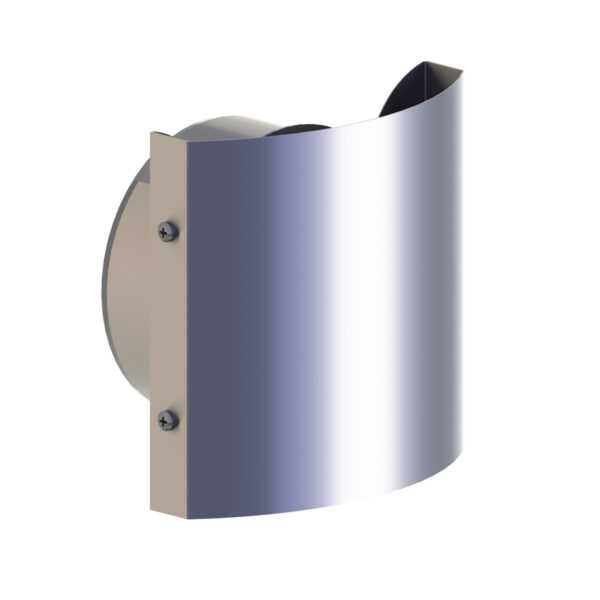 ZAKOŃCZENIE Z SIATKĄ I OSŁONĄ ZE STALI SZCZOTKOWANEJ DLA RURY IZOLOWANEJ DW ECO 304 - WENTYLACJA - FI 150/200 MM