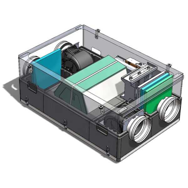 CENTRALA WENTYLACYJNA - REKUPERATOR PRODMAX AIR EXPERT 600 H BASIC