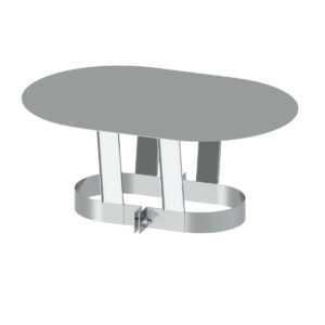 DASZEK ŻAROODPORNY OVAL PREMIUM 100/193 MMDASZEK ŻAROODPORNY OVAL PREMIUM 100/193 MM