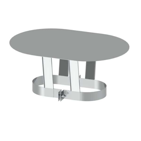 DASZEK ŻAROODPORNY OVAL PREMIUM 100/180 MM