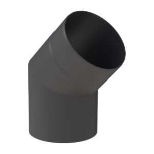 KOLANO 45° CZARNE FI 120 MMKOLANO 45° CZARNE FI 120 MM