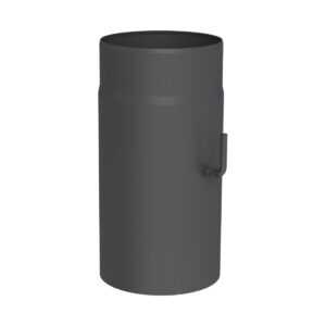 RURA PRZEDŁUŻAJĄCA 300 MM CZARNA FI 180 MM Z KLAPĄ SPALINOWĄRURA PRZEDŁUŻAJĄCA 300 MM CZARNA FI 180 MM Z KLAPĄ SPALINOWĄ