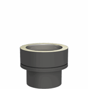 PRZEJŚCIE IZOLOWANE/JEDNOŚCIENNE CZARNE BLACK DESIGN FI 150/200 MMPRZEJŚCIE IZOLOWANE/JEDNOŚCIENNE CZARNE BLACK DESIGN FI 150/200 MM