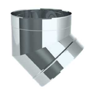 KOLANO ZRZUTOWE 45° - SERIA PRESTIGE FI 285 MMKOLANO ZRZUTOWE 45° - SERIA PRESTIGE FI 285 MM