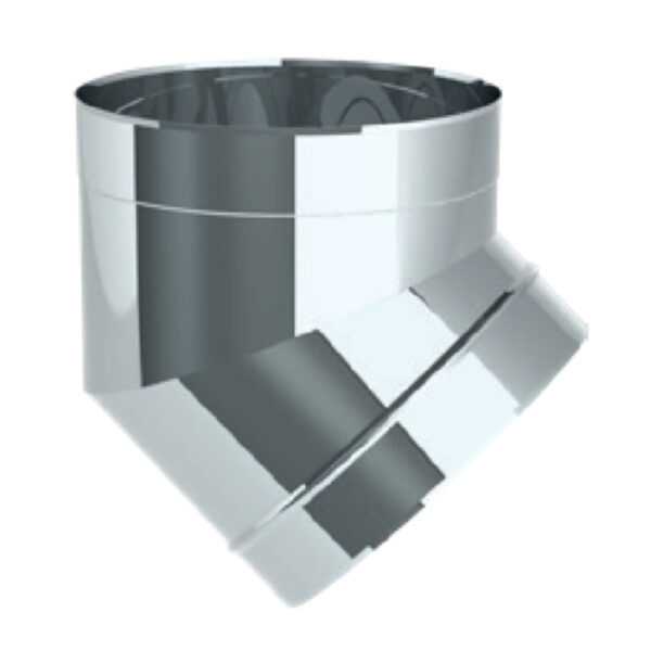 KOLANO ZRZUTOWE 45° - SERIA PRESTIGE FI 250 MM